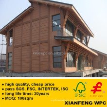 Weather Resistance Exterior Decorative Boards WPC Wall Cladding Panel Wood Plastic Composite Tiles